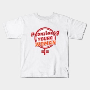 Promising Young Woman Kids T-Shirt